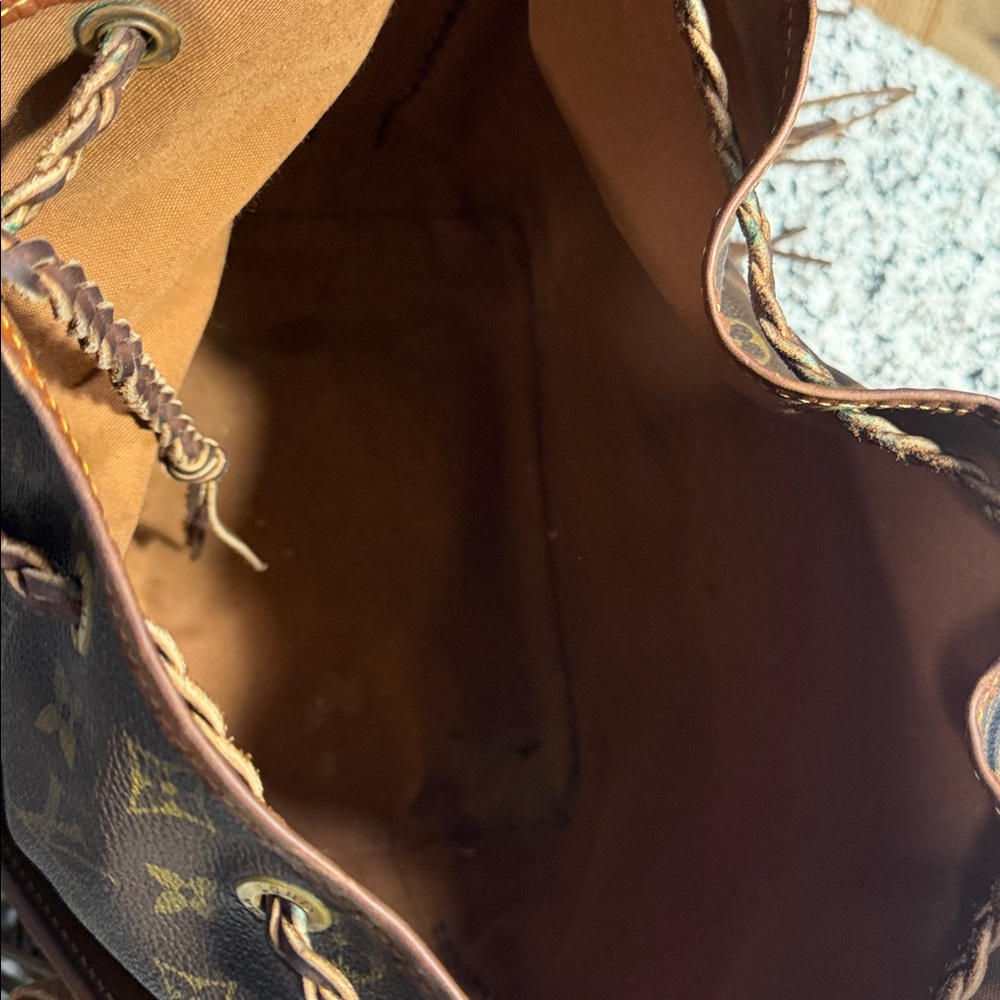 Louis Vuitton Brown Monogram Fringe Bucket Hobo - Picture 6 of 16